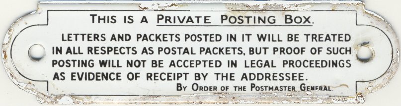 Private PLate Private PLate